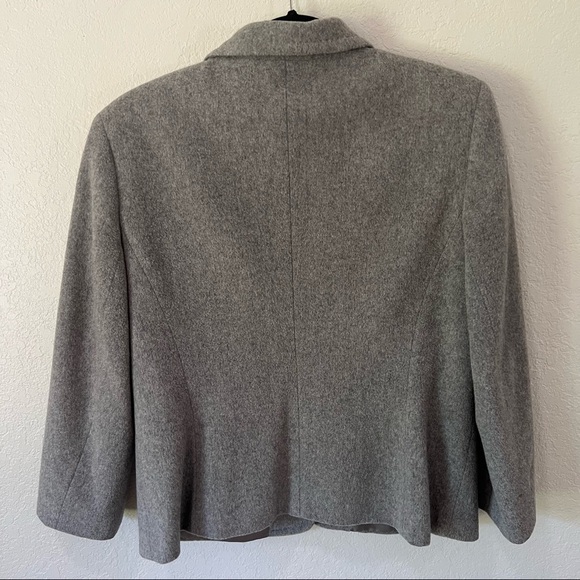 KATE Hill wool and cashmere blazer, 12P, single breasted, lining, pockets. - Picture 2 of 11